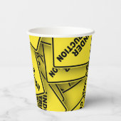 建築下シンボルや象徴 紙コップ (裏面)