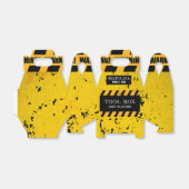 建築下ツールボックスパーソナライズされたパーティー フェイバーボックス (折り畳みなし)