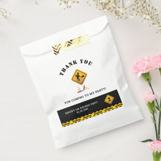 建築下ミニマル誕生日編集可能 フェイバーバッグ (封をした状態)