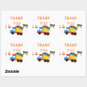 建築下誕生日ありがとう ラウンドシール (シート)