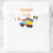 建築下誕生日ありがとう ラウンドシール (バッグ)