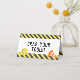 建築下誕生日活性/食品ラベル プレイスカード