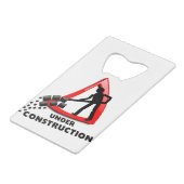 建築下 クレジットカード栓抜き (正面アングル)