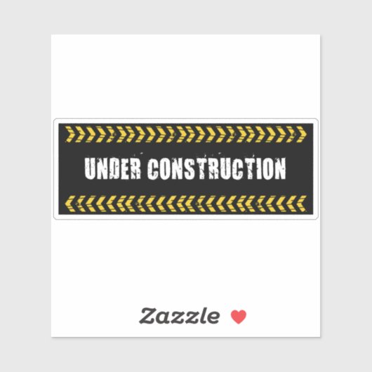 建築中 シール (シート)