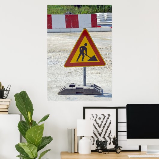 建築中 ポスター (ホームオフィス)