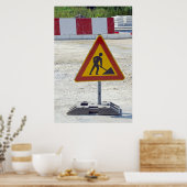 建築中 ポスター (キッチン)