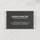 建築中 | 足場 名刺 (裏面)