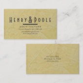 建築事務所の名刺 名刺 (正面/裏面)