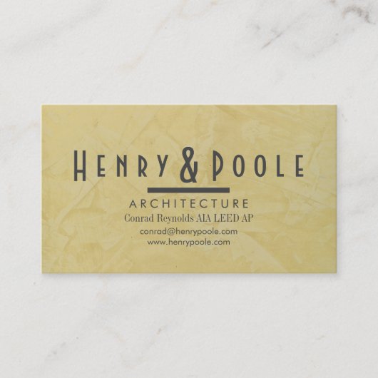 建築事務所の名刺 名刺 (正面)