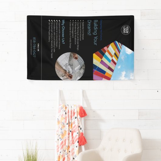 建築事務所カスタム 横断幕 (インサイチュ)