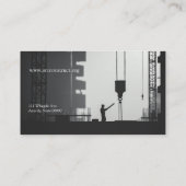 建築付き労働者 名刺 (裏面)