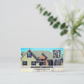 建築代理店名刺 名刺 (スタンド正面)