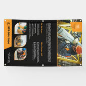 建築会社カスタムバナー 横断幕 (横)