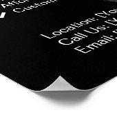 建築会社カスタムポスター ポスター (角)