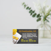 建築会社名刺 名刺 (スタンド正面)