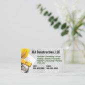 建築会社名刺 名刺 (スタンド正面)