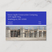 建築会社青 名刺 (正面)