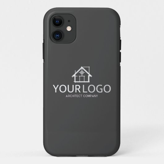 建築会社 スタートアップ ビジネス ロゴ ブランド Case-Mate iPhoneケース (裏面)