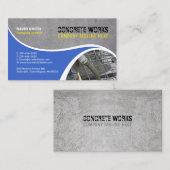 建築会社 – 編集可能な色 名刺 (正面/裏面)