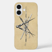 建築伝統的製図ツール Case-Mate iPhoneケース (裏面)