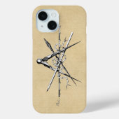 建築伝統的製図ツール Case-Mate iPhoneケース (裏面)