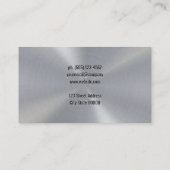 建築作業用金属銀シート 名刺 (裏面)