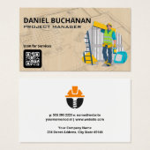 建築作業者建物（サイト） (正面&裏面)