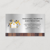 建築作業者 | ツールとハウス 名刺 (正面)