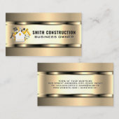 建築作業者 | ハウスツールロゴ 名刺 (正面/裏面)