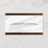 建築作業者 | ハードウェアギアレンチロゴ 名刺 (裏面)