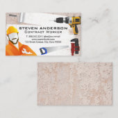 建築作業者 | ハードウェアツール 名刺 (正面/裏面)