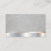 建築作業者 | ブルーカラー 名刺 (裏面)