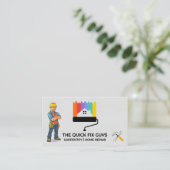 建築作業者 |ホーム修復ツール 名刺 (スタンド正面)