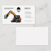 建築作業者 | 地球引越し業者 名刺 (正面/裏面)