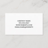 建築作業者 |建物サイト 名刺 (裏面)