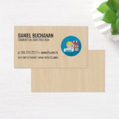 建築作業者 |木材の背景 (デスク)