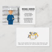 建築作業者 |木材 名刺 (正面/裏面)