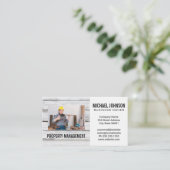 建築作業者 | 画像の追加 名刺 (スタンド正面)