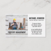 建築作業者 | 画像の追加 名刺 (正面)