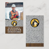 建築作業者 | 職工技師 名刺 (正面/裏面)