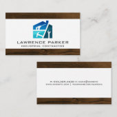 建築修復アイコン | ホームレノベーション 名刺 (正面/裏面)