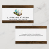 建築修復 | 高ライザー | 工業用 名刺 (正面/裏面)