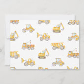 建築写真1歳の誕生日招待状 招待状 (裏面)