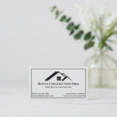 建築制御器屋上名刺 名刺 (スタンド正面)