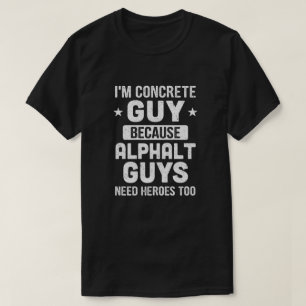 建築労おもしろい働者用具象贈与 Tシャツ