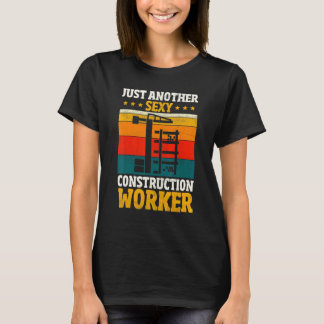 建築労働者建物労務士契約者 Tシャツ
