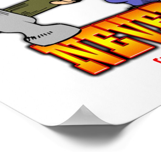 建築労働者 ポスター (角)