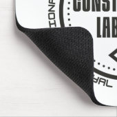 建築労働者 マウスパッド (コーナー)