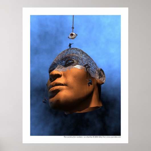 建築労働者 – Le chantier ポスター (正面)