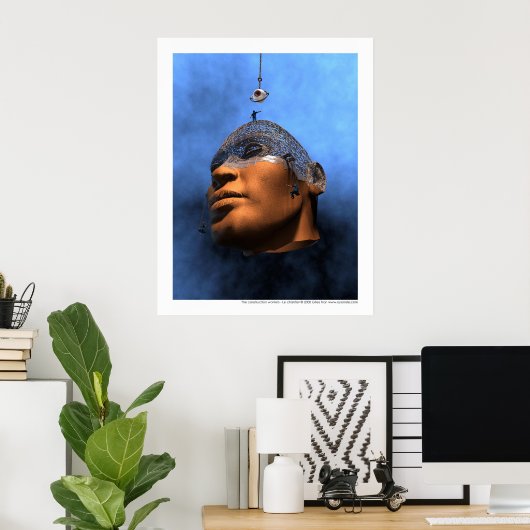 建築労働者 – Le chantier ポスター (ホームオフィス)